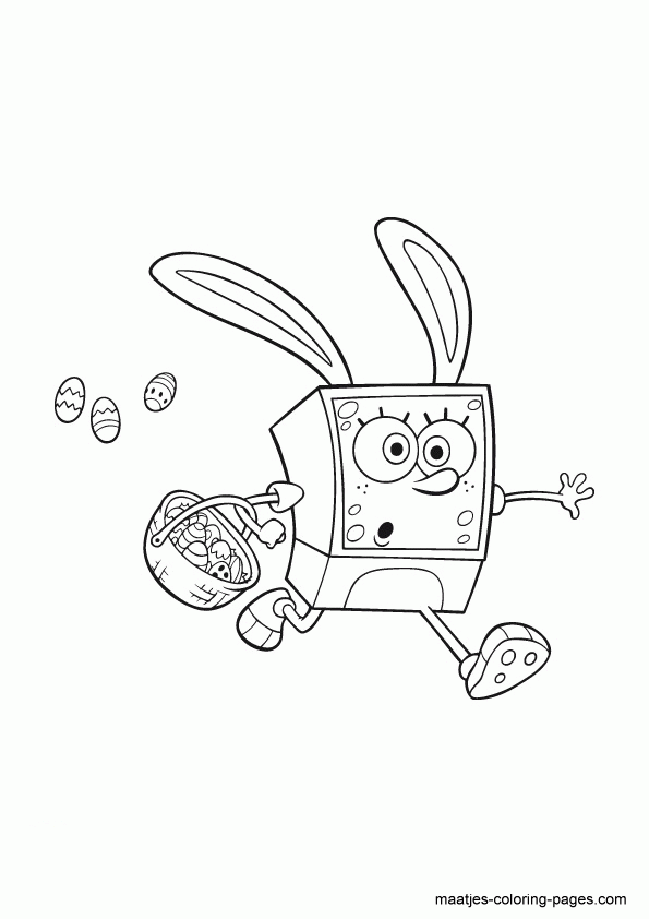 Sponge Bob kolorowanki